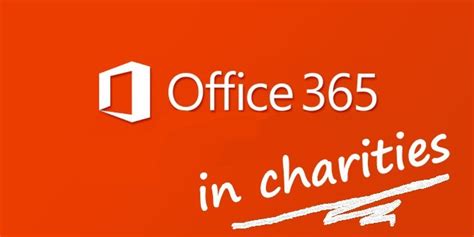 microsoft 365 charity